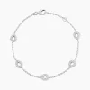 Bracelet Ciara Argent Blanc Oxyde De Zirconium