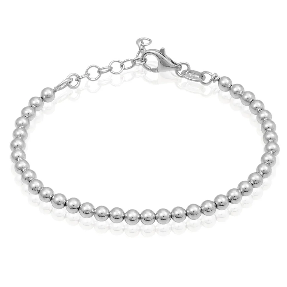 Bracelet Ciska Argent Blanc