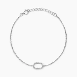 Bracelet Clem Argent Blanc