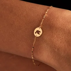 Bracelet Columban Or Jaune