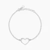 Bracelet Cosima Argent Blanc