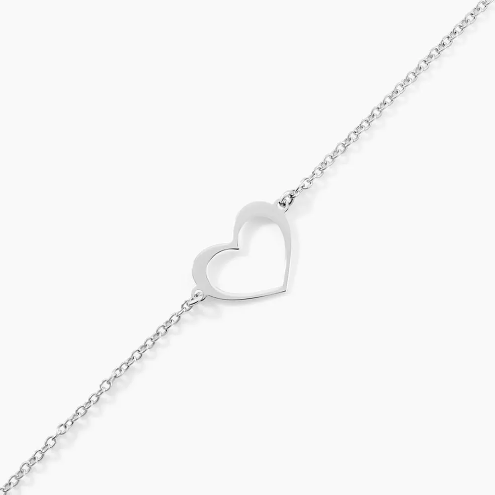 Bracelet Cosima Argent Blanc