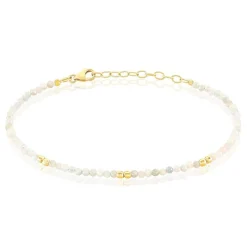 Bracelet Cyclades Argent Jaune Quartz