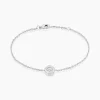 Bracelet Cyllene Argent Blanc Oxyde De Zirconium