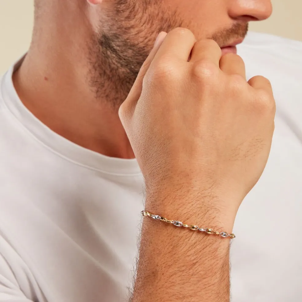 Bracelet Dami Or Bicolore