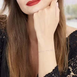 Bracelet Danael Argent Blanc