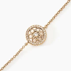 Bracelet Danya Plaqué Or Doré Oxyde De Zirconium