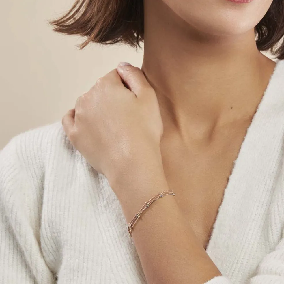 Bracelet Daralea Argent Tricolore