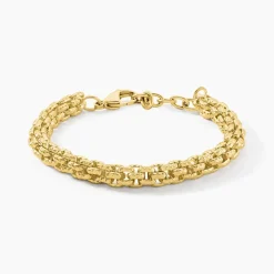 Bracelet Debbie Acier Jaune
