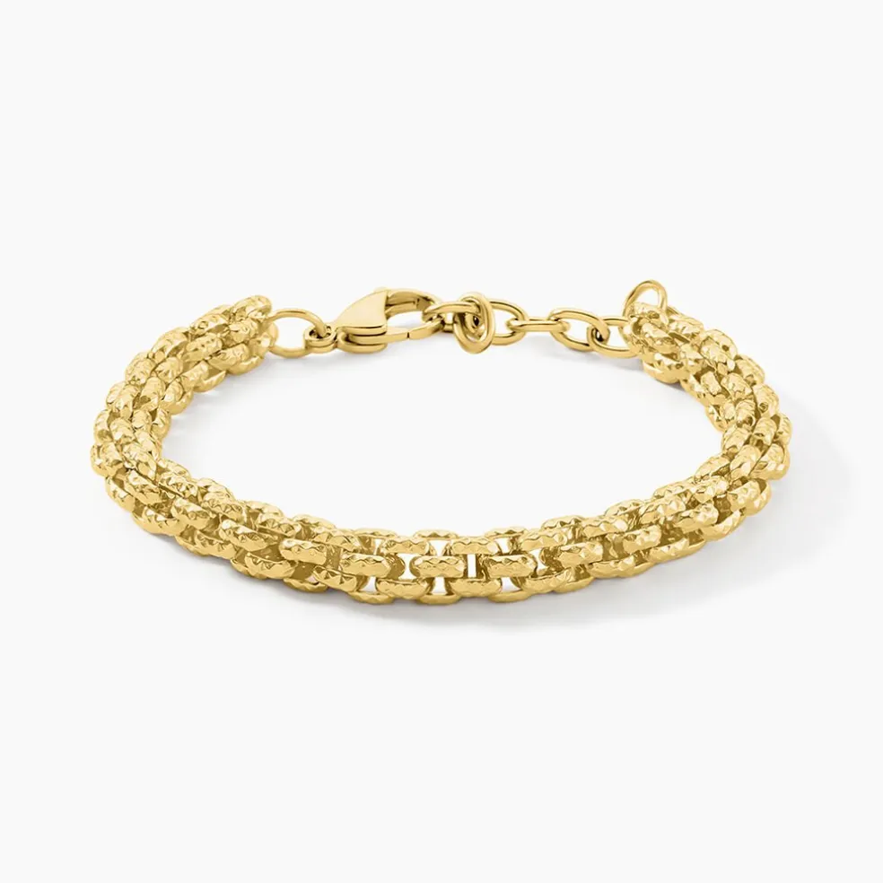 Bracelet Debbie Acier Jaune