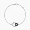 Bracelet Diana Argent Blanc Oxyde De Zirconium