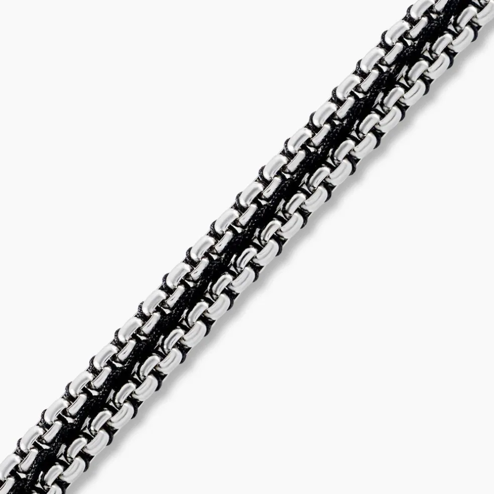 Bracelet Dilhan Acier Blanc