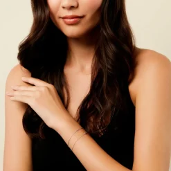 Bracelet Donya Argent Blanc Oxyde De Zirconium