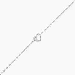 Bracelet Dorthea Argent Blanc Oxyde De Zirconium