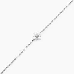 Bracelet Eclat Argent Blanc Oxyde De Zirconium