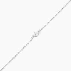 Bracelet Eclat d'Aurore Argent Blanc Oxyde De Zirconium