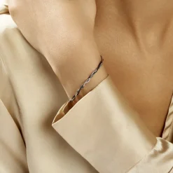 Bracelet Eira Argent Bicolore