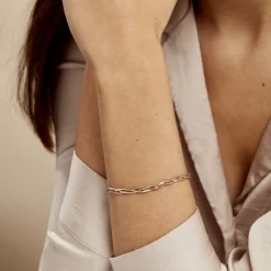 Bracelet Eira Argent Tricolore