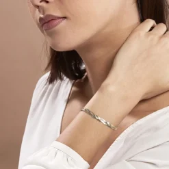 Bracelet Elae Argent Tricolore