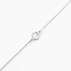 Bracelet Elenza Argent Blanc