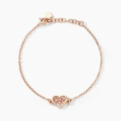 Bracelet Elwenn Argent Rose