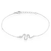 Bracelet Eponine Argent Blanc Oxyde De Zirconium