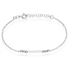 Bracelet Eucleia Argent Blanc
