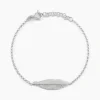 Bracelet Euriell Argent Blanc