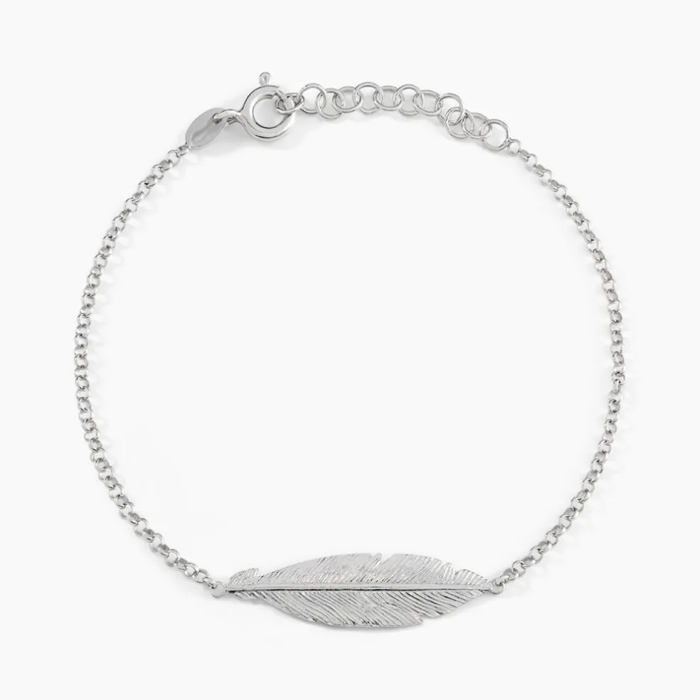 Bracelet Euriell Argent Blanc