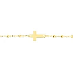 Bracelet Evelina Maille Boule Or Jaune