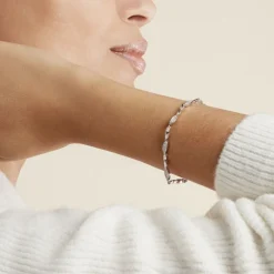 Bracelet Evy Argent Blanc Oxyde De Zirconium