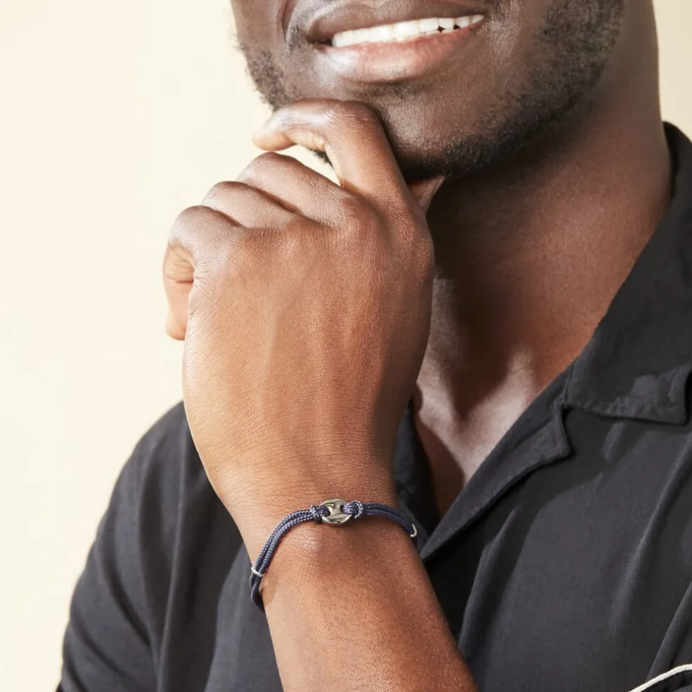 Bracelet Fabrice Acier Blanc