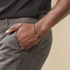 Bracelet Fabrice Acier Blanc