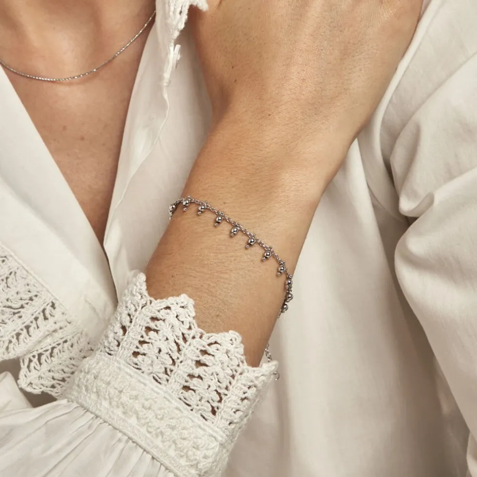 Bracelet Fancy Argent Blanc