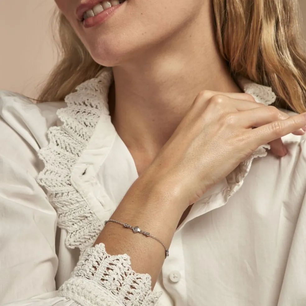 Bracelet Fancy Argent Blanc