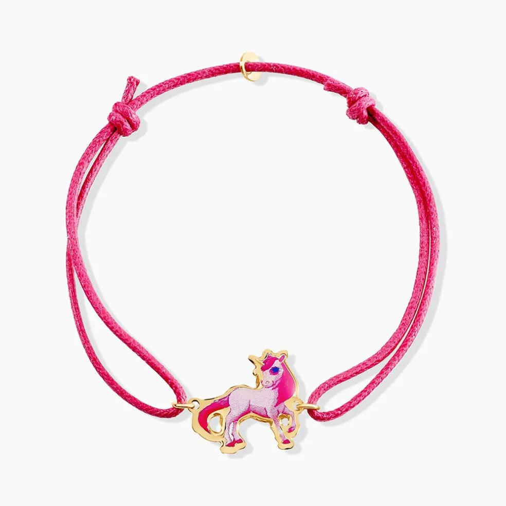 Bracelet Fantasila Cheval Or Jaune