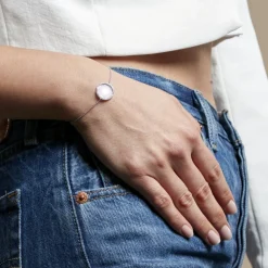 Bracelet Feliz Argent Blanc Oxyde De Zirconium