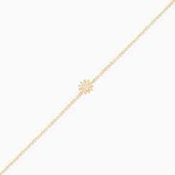 Bracelet Fenton Or Jaune Oxyde De Zirconium