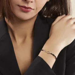 Bracelet Filomene Argent Blanc