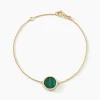 Bracelet Florica Or Jaune Malachite