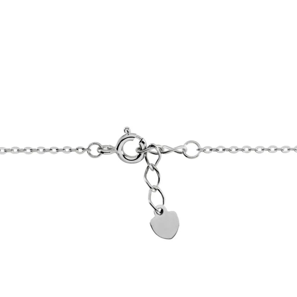Bracelet Francesca Argent Blanc Oxyde De Zirconium