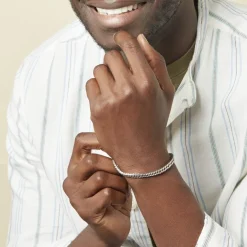 Bracelet Frederic Acier Blanc