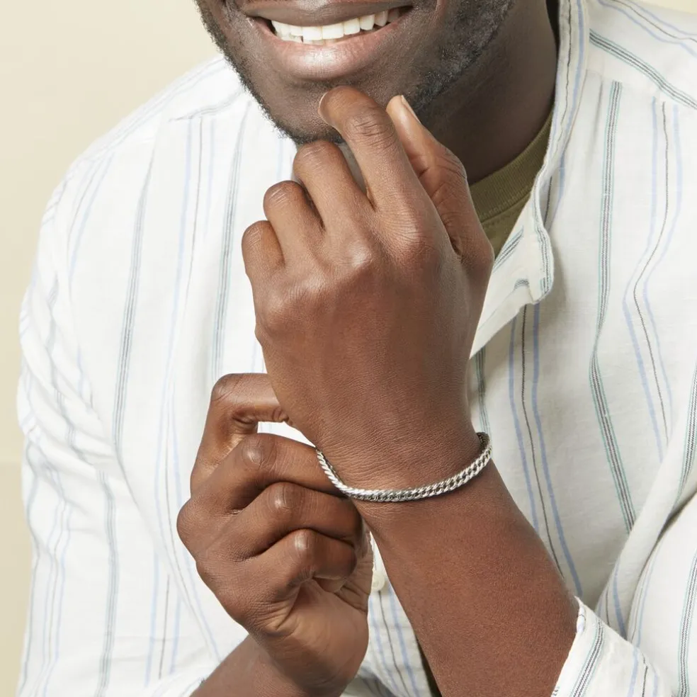 Bracelet Frederic Acier Blanc