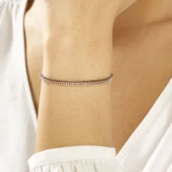 Bracelet Gabriela Argent Tricolore