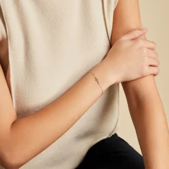 Bracelet Gaiana Argent Blanc