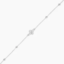 Bracelet Germaine Argent Blanc Oxyde De Zirconium