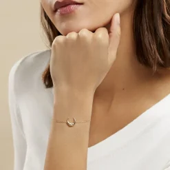 Bracelet Ginia Plaqué Or Jaune