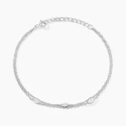 Bracelet Giulette Argent Blanc Oxyde De Zirconium