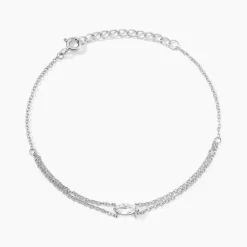Bracelet Giulette Argent Blanc Oxyde De Zirconium