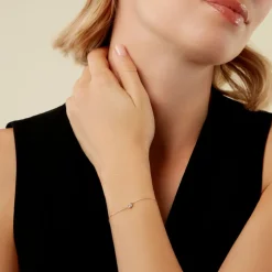 Bracelet Glendower Or Jaune Diamant Synthétique